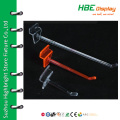 Shop fitting display clear plastic hook